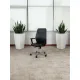 Кресло VB_EChair-224 DSL PPU к/з черный, хром