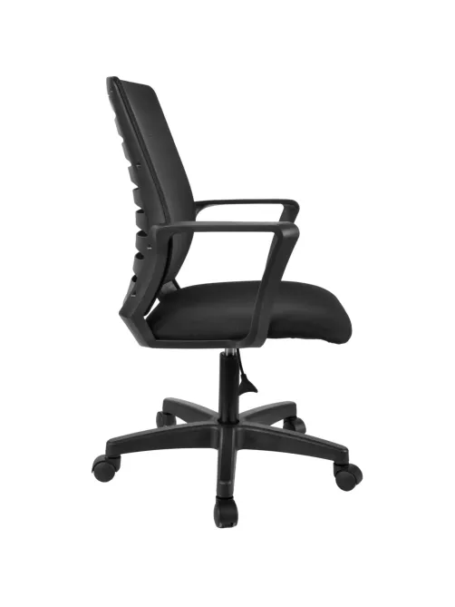 Кресло UA_Webstar GTP Black сетка/ткань, черный, пластик, пиастра