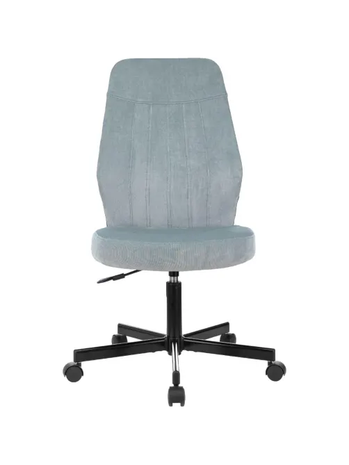Кресло VB_EChair 224 LPU серо-голубой Light-28 металл