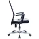 Кресло VB_EChair-224 DSL PPU к/з черный, хром
