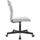 Кресло VB_EChair 303 серо-голубой Light-28 крестов. металл черный