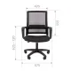 Кресло VT_Chairman 606LT Россия TW-01 черный