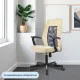 Кресло VB_EChair 225 PTW беж/черн Light-21 сетка/ткань металл