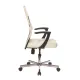 Кресло VB_EChair-225 DSL PTW к/з бежевый OR-10/сетка черная TW, хром