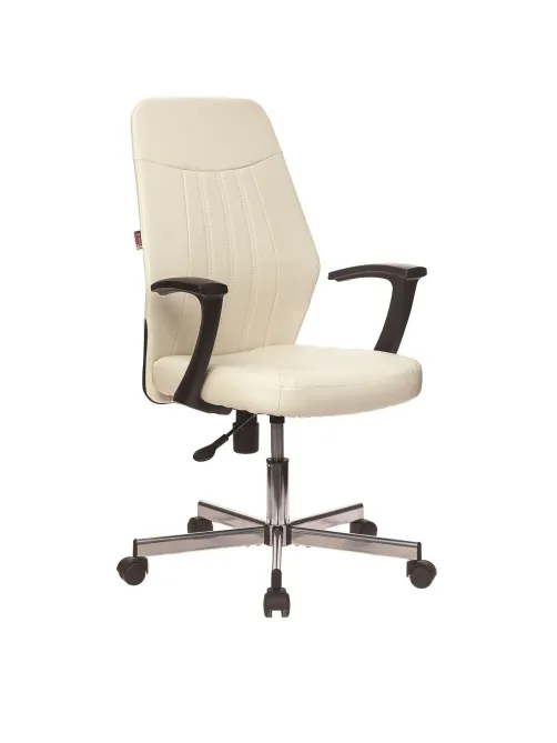 Кресло VB_EChair-224 DSL PPU к/з бежевый OR-10, хром