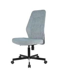 Кресло VB_EChair 224 LPU серо-голубой Light-28 металл