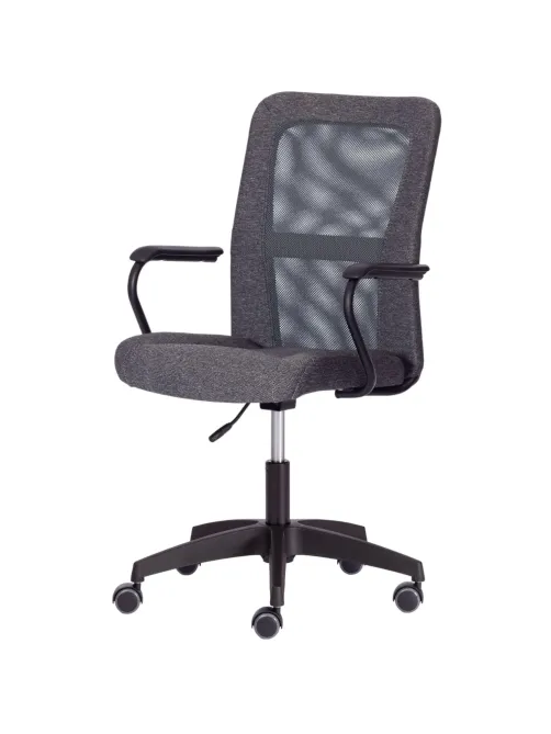 Кресло UT_Easy Chair 308 сетка/ткань, серый, 207/W-12