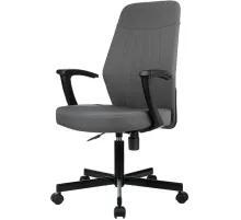 Кресло VB_EChair 224 PPU серый Neo Grey металл