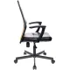 Кресло VB_EChair-225 PTW к/з черный, сетка оранжевая (TW38-3)