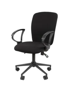 Кресло VT_Chairman 9801 ткань T08 черный Black