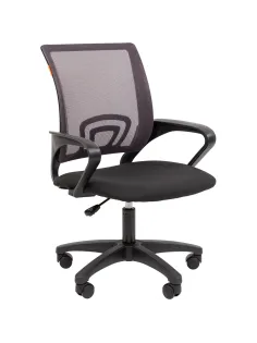 Кресло VT_Chairman 696 сетка/ткань LT TW-04 серый пластик