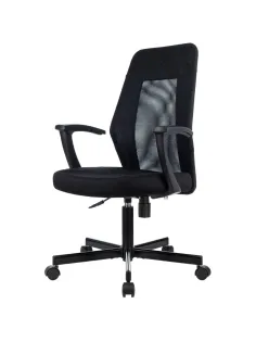 Кресло VB_EChair-225 PTW_TW11 сетка/ткань черный