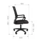 Кресло VT_Chairman 606LT Россия TW-01 черный