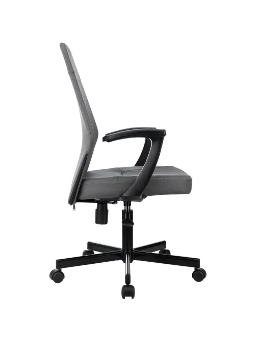 Кресло VB_EChair 224 PPU серый Neo Grey металл
