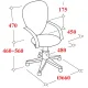 Кресло БМФ Easy Chair СН-800 Энжел черный Ср TW-72/Е72-к (серый)