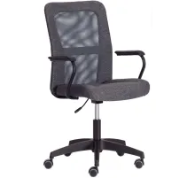 Кресло UT_Easy Chair 308 сетка/ткань, серый, 207/W-12