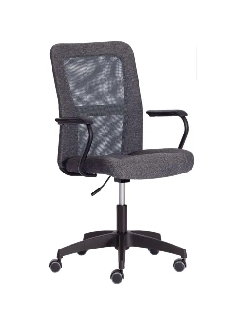 Кресло UT_Easy Chair 308 сетка/ткань, серый, 207/W-12