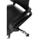 Кресло БР Комус Мебель Echair 396 LT, экокожа, черный, хром