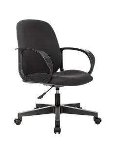 Кресло VB_Echair-330 ТC ткань черный пластик
