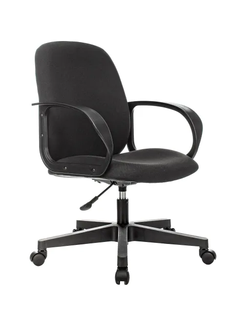 Кресло VB_Echair-330 ТC ткань черный пластик