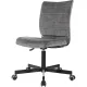 Кресло VB_EChair 303 серый Light-19 крестов. металл черный
