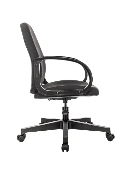 Кресло VB_Echair-330 ТC ткань черный пластик
