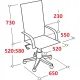 Кресло BN_SH_EChair-515 MPU кожзам черный, хром