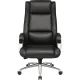 Кресло BN_Jl_Руководителя Echair-545 ML кожа черная, хром