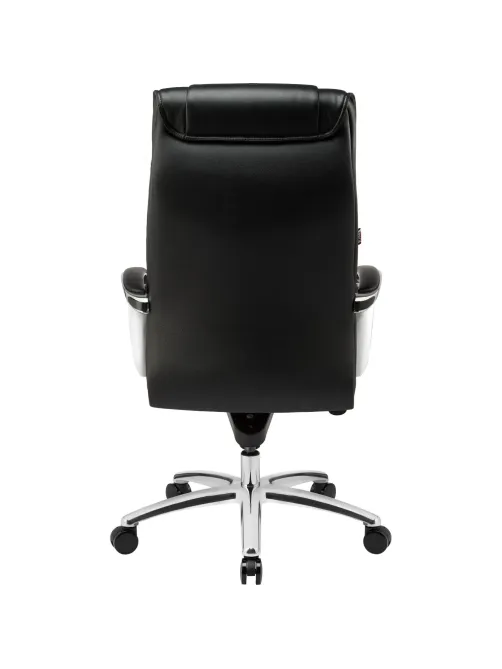 Кресло BN_Fc_Руководителя Echair-534 TL кожа черная, хром