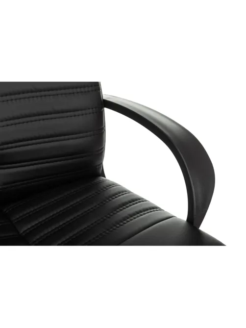 Кресло БР Комус Мебель Echair 659, экокожа, черн, пластик