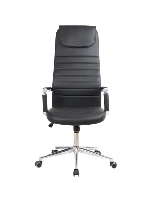 Кресло BN_SH_EChair-565 TPU кожзам черный, хром