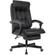 Кресло VB_EChair 624 PU PM черный эко.кожа  подст.для ног