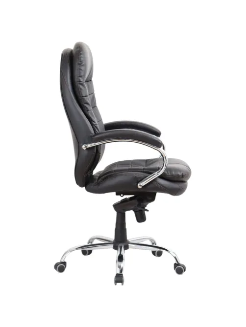 Кресло BN_SH_EChair-515 MPU кожзам черный, хром