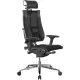 Кресло MT_Y 4DT B2-15D YM93+Infinity+carbon черный, крест.хр