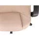 Кресло VB_EChair 668LT PU бежевый эко.кожа крестов. пластик