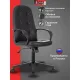 Кресло VB_EChair 602 PU черный эко.кожа крестов. пластик
