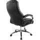 Кресло BN_Dp_EChair-585 TR рецикл.кожа черный, хром