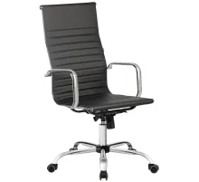 Кресло BN_Y_EChair-711 TPU к/з черный, хром