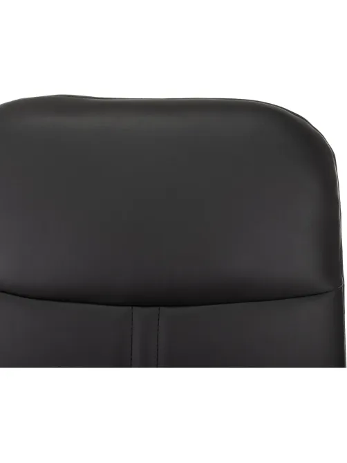 Кресло VB_EChair 655LT SL/TPU черный экокожа крестов. хром