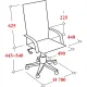 Кресло VB_EChair 602 PU черный эко.кожа крестов. пластик