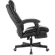 Кресло VB_EChair 624 PU PM черный эко.кожа  подст.для ног