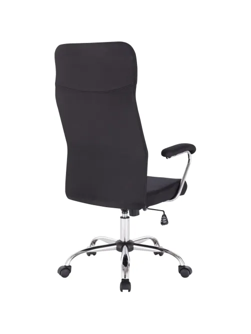 Кресло BN_Sp_EChair-590 TC ткань черный, хром