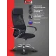 Кресло VB_EChair-655/SL/BL TTW сетка/ткань черный хром