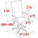 Кресло BN_Y_EChair-711 TPU к/з черный, хром