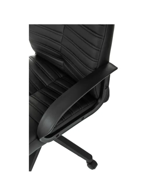 Кресло БР Комус Мебель Echair 659, экокожа, черн, пластик