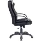 Кресло VB_Бюрократ для руковод CH-839 черный Leather Black эко.кожа пластик
