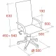 Кресло BN_SH_EChair-509 TPU к/з черный хром