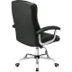 Кресло BN_Dt_EChair-550 TR рец.кожа черная, хром