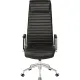 Кресло BN_Fc_Руководителя Echair-528 ML кожа черная, алюминий