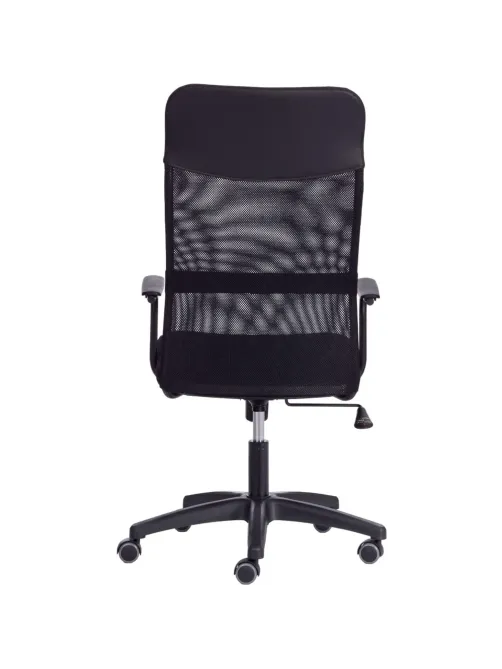 Кресло UT_Easy Chair 618 сетка/кож.зам, черный, 36-6/W-11